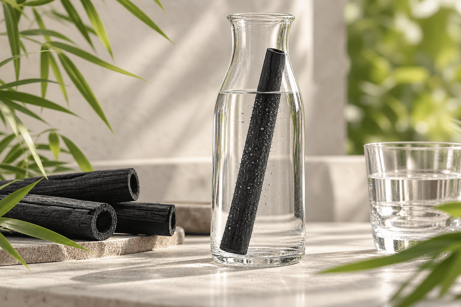 Charcoal Bamboo tea utensil