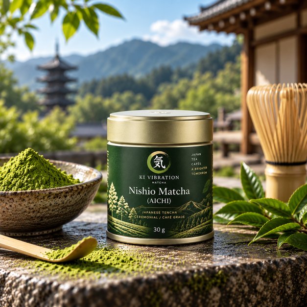 30g Nishio Matcha Aichi tin