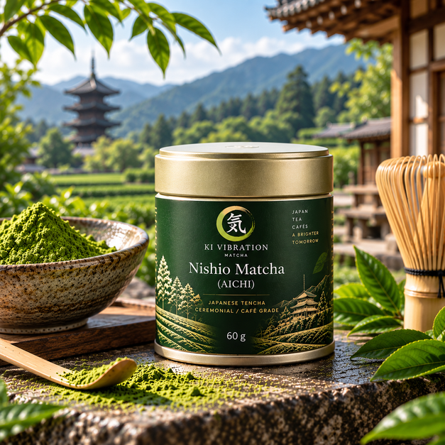 60g Nishio Matcha Aichi tin