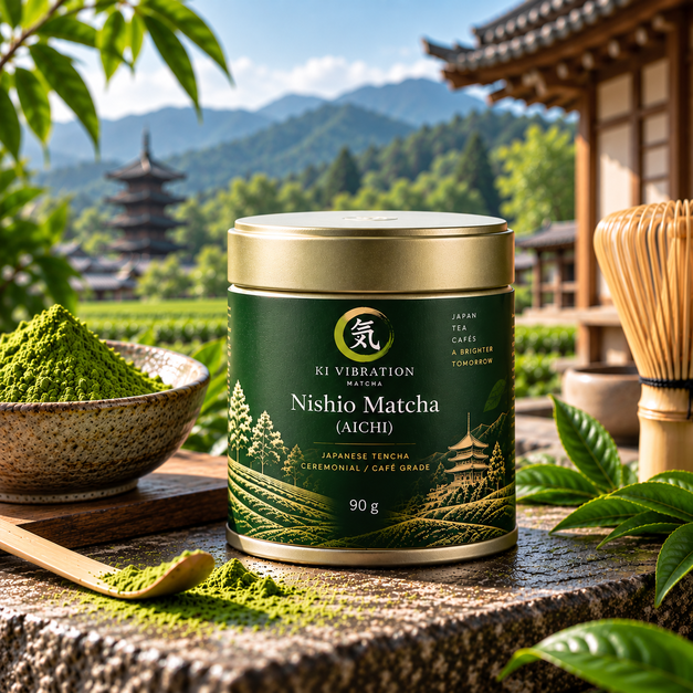 90g Nishio Matcha Aichi tin