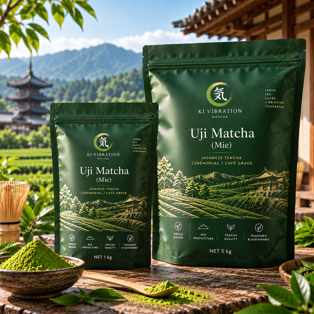 Uji Matcha from Mie wholesale packaging
